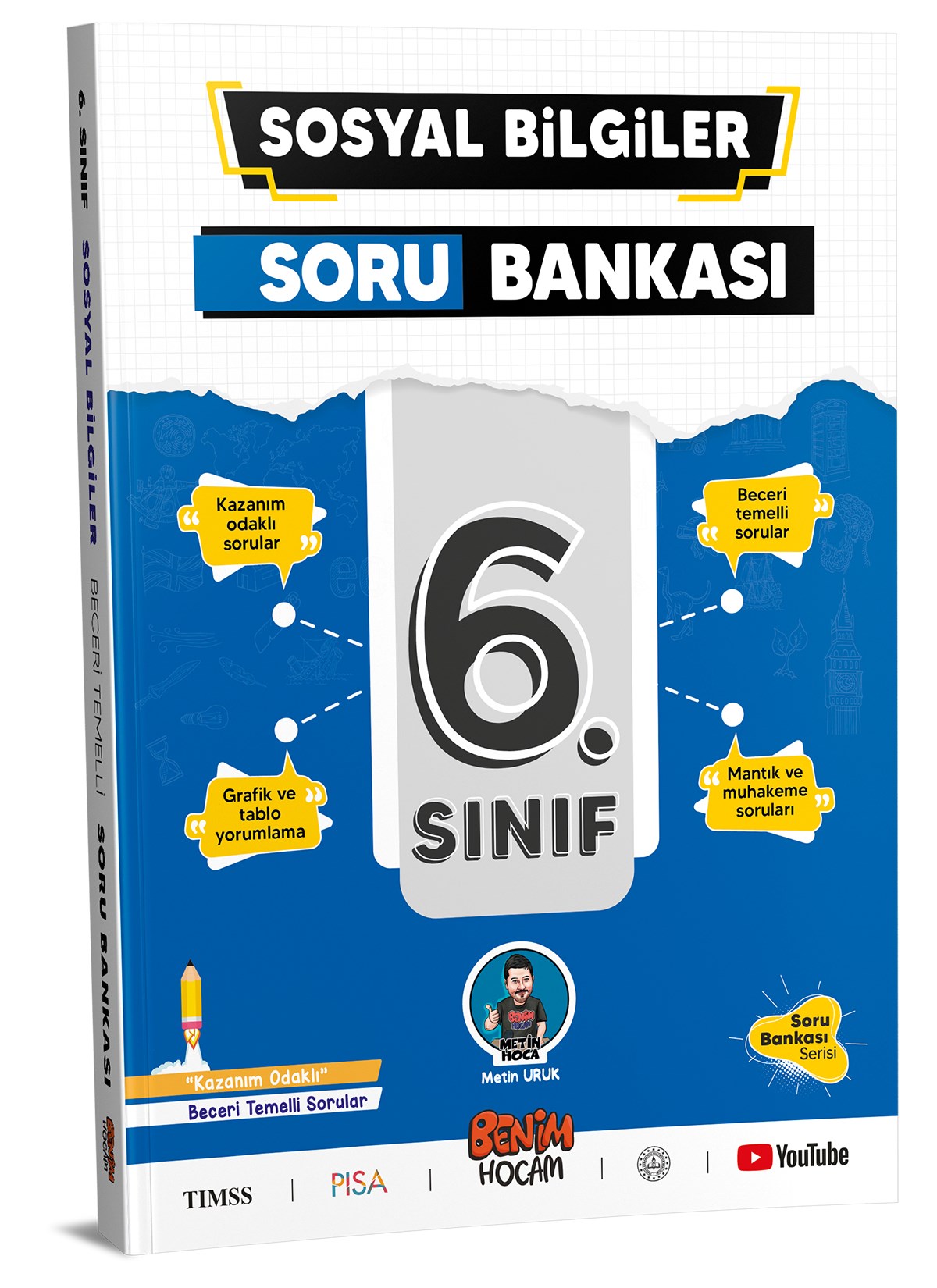 6. Sınıf Sosyal Bilgiler Soru Bankası Benim Hocam Yayınları - Benim Hocam