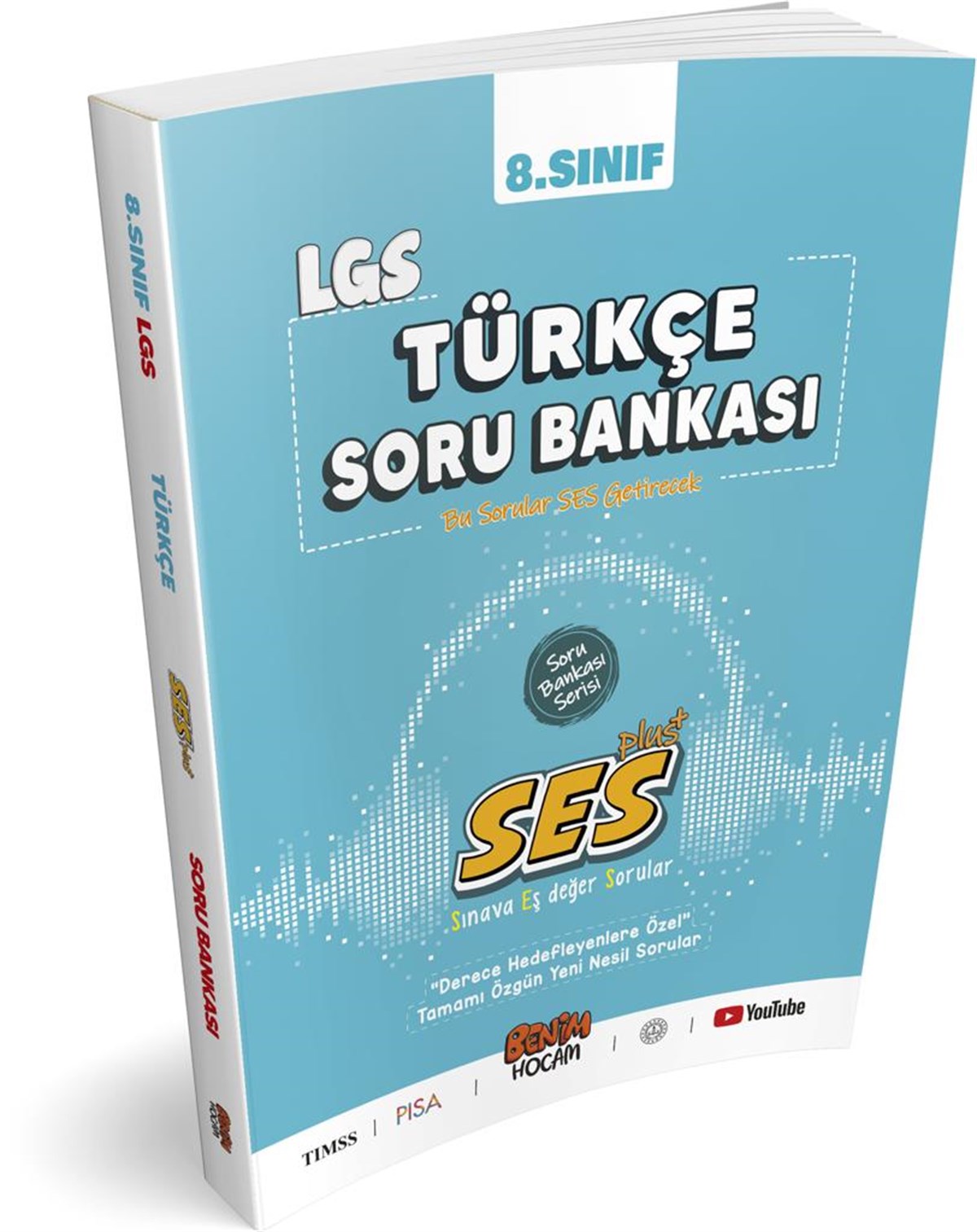 LGS 8.Sınıf SES Serisi Türkçe Soru Bankası Benim Hocam Yayınları